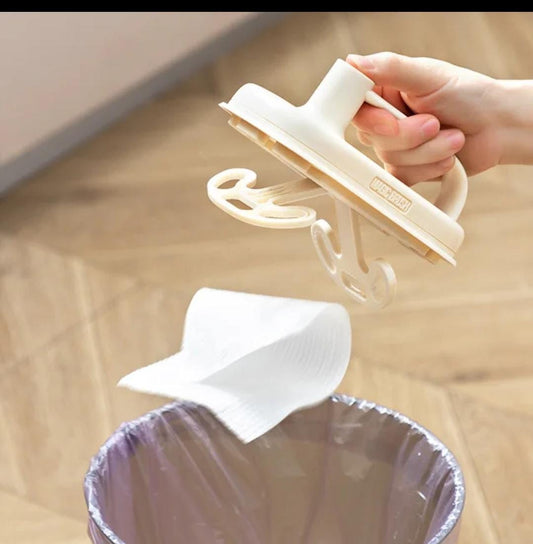 Kitchen Cleaning Magic Brush & Replaceable Disposable Magic Cloth, Replaceable Magic Brush Powerful Cleaning Cloth 50 Pec Cloth Free