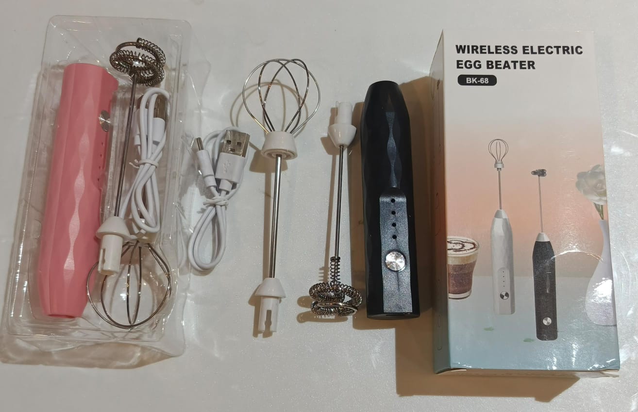 Electric Rechargeable Coffee Beater (Type-C, Handheld)