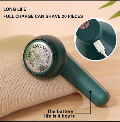 Electric Rechargeable Portable Lint Remover - Sweater and Clothing Lint Cleaner